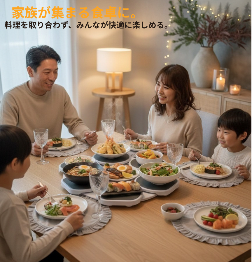 【大好評・ランキング1位】SmartServe™回転サーブトレイ