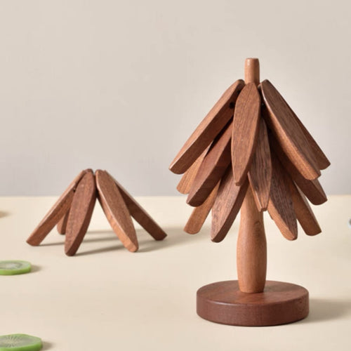 【公式・人気No.1】MOKU TREE｜重ねる木製鍋敷き