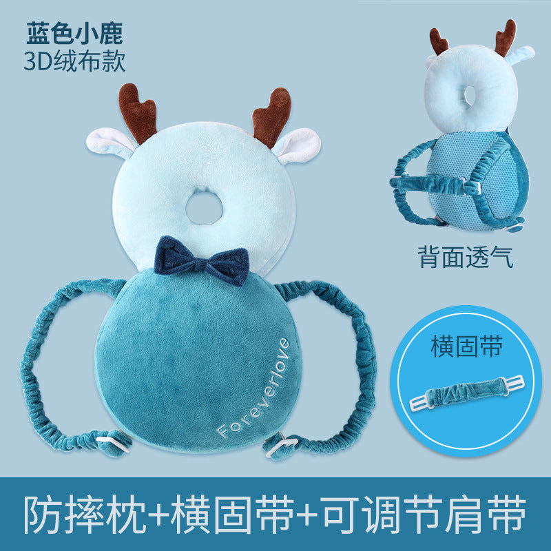 Spot wholesale children's anti-fall pillow baby toddler head pillow baby breathable pillow to learn to walk head protection pad