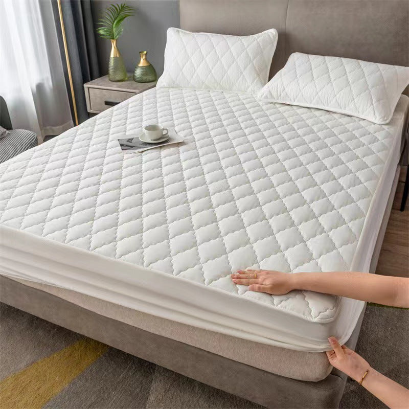 Foreign trade Amazon cross-border waterproof bed sheet waterproof dustproof cover urine isolation bed cover Simmons mattress protector wholesale
