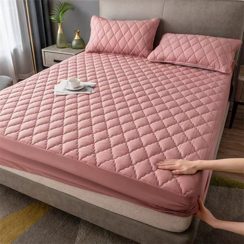 Foreign trade Amazon cross-border waterproof bed sheet waterproof dustproof cover urine isolation bed cover Simmons mattress protector wholesale