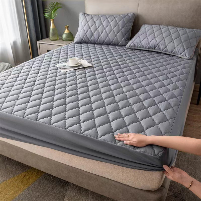Foreign trade Amazon cross-border waterproof bed sheet waterproof dustproof cover urine isolation bed cover Simmons mattress protector wholesale